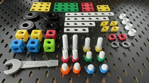 BUILDfinity screw construction play/toy for kids