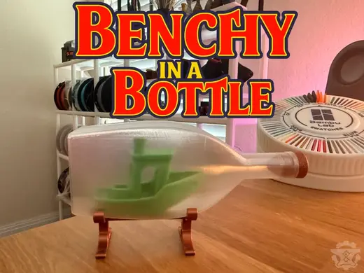 Benchy In a Bottle