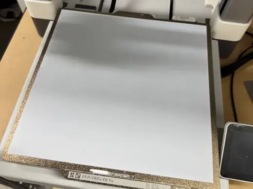 BAMBU LAB A1 - FIRST LAYER TEST - BED CLEANING