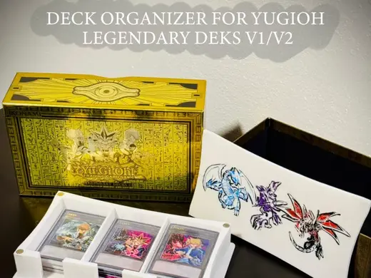 Organizer per carte YUGIOH Box Legendary Decks