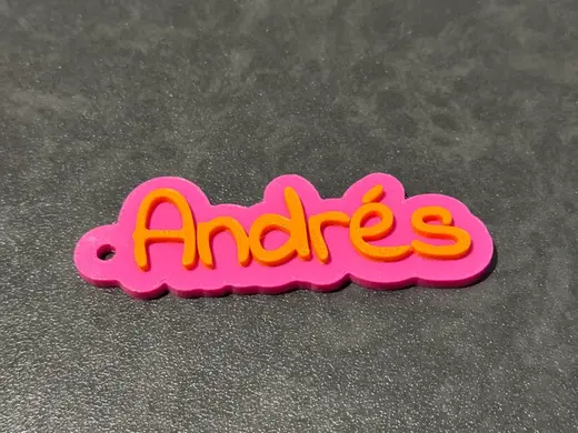 Keychain Andrés - Portachiavi Andrés