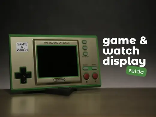 Zelda Game & Watch Stand