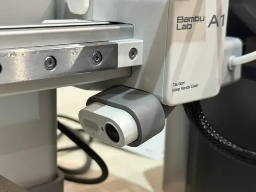 Bambulab A1 A1 mini camera mod position