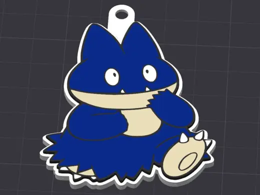 Munchlax Keychain (for AMS)