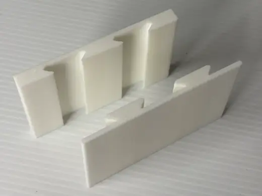 Interlocking/connecting plates (dovetail joint)