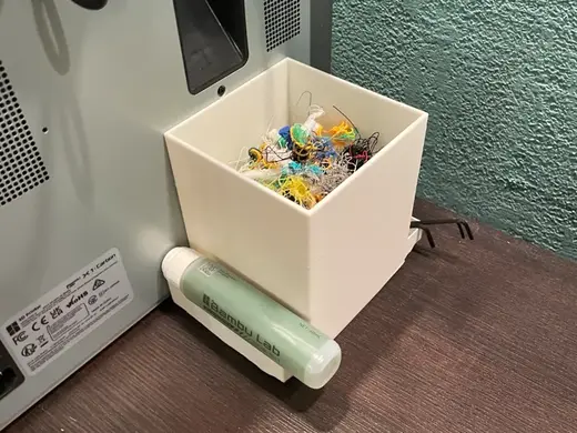 Poop Chute with small storage