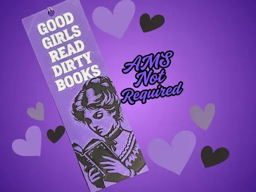 Good girls read dirty books Bookmark