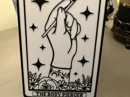 The Body Piercer Tarot card