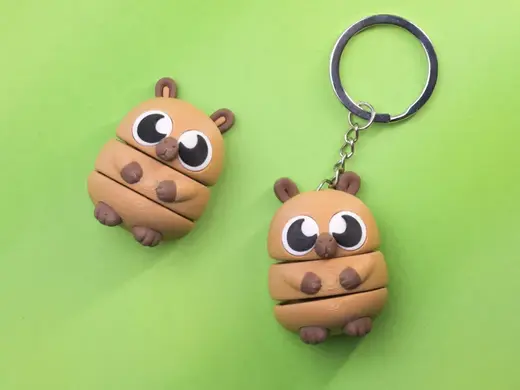 EGGO flexi Capybara - cute toy & keychain