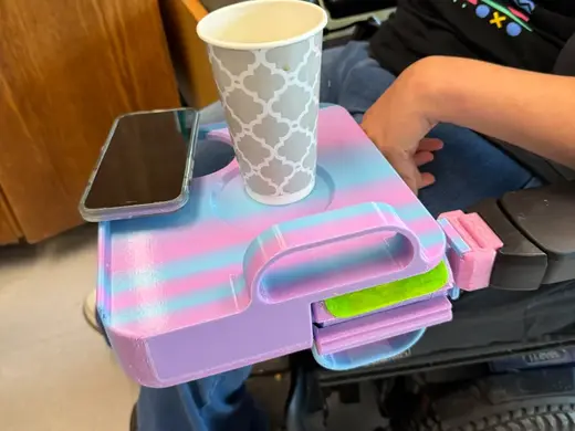 MakeGood - Power Wheelchair Table