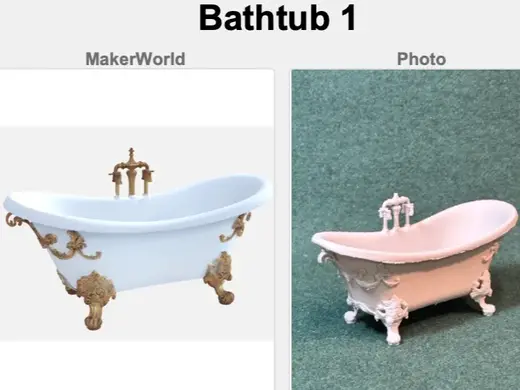 Request: Victorian Era Bathtub in parts