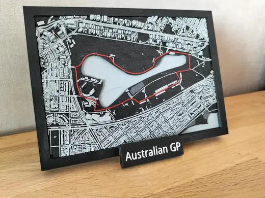 Stand with names for all f1 tracks from @jarvizar