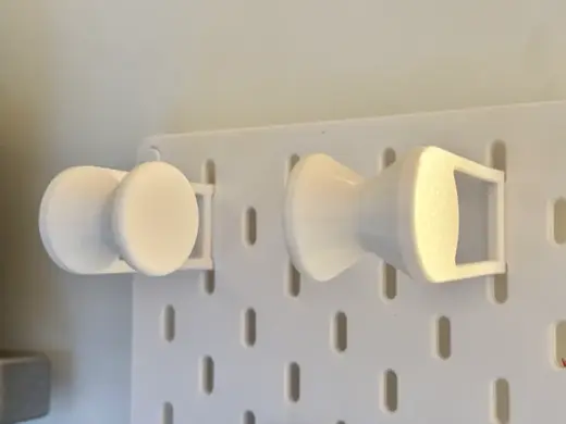 Paper roll holder for IKEA Skadis