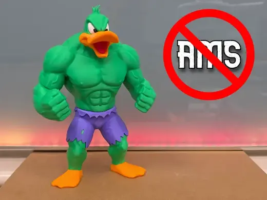 Daffy Duck as Hulk / NO AMS