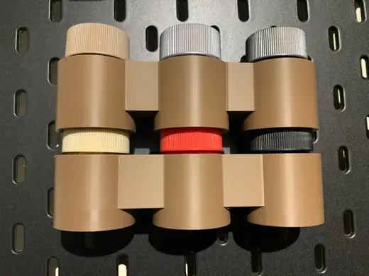 Tamiya Ikea Skadis/stackable paint holders