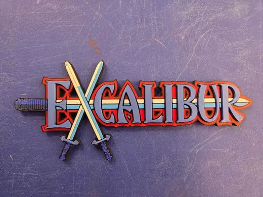 Marvel Excalibur 1988 comic logo