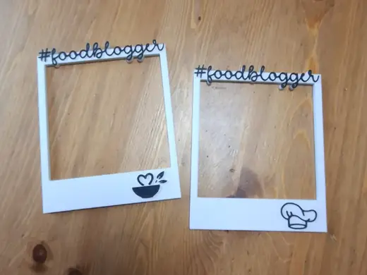 Polaroid "Foodblogger" + "Chefkoch"