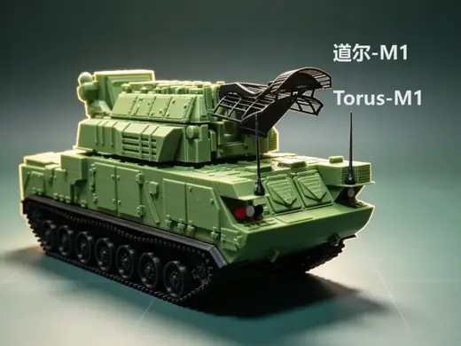 道尔-M1防空导弹系统 1:35