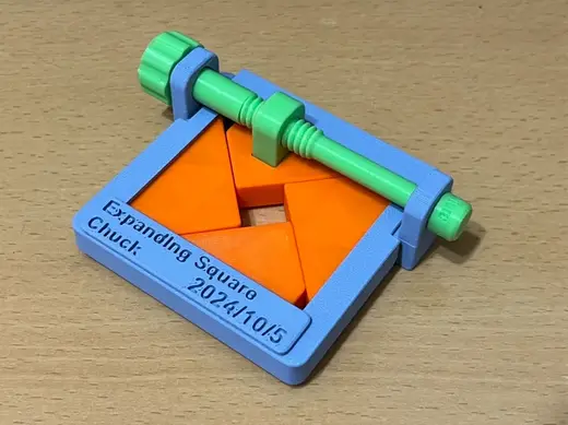 The Test of Expanding Square Chuck