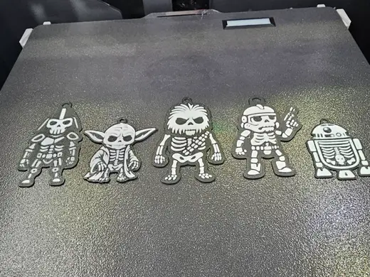 skeleton troops from the Wars of the stars