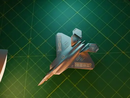 The F22 Holo Raptor - 2077