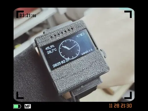 stm32便携手表v3.1