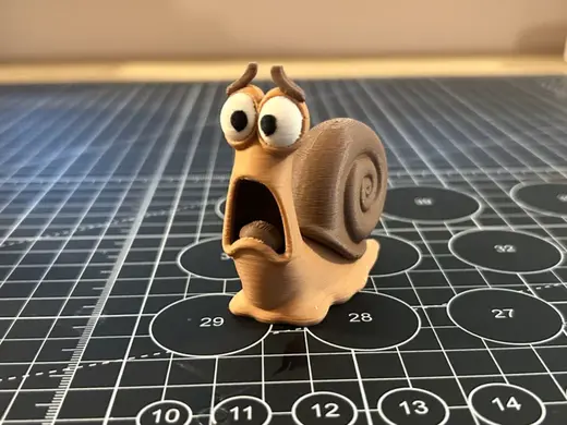 Emotional Stephan the Snail - fear