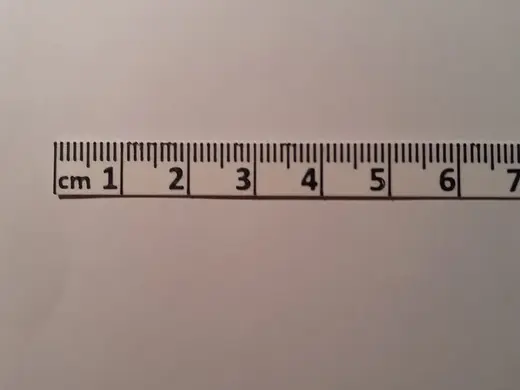 Accurate 30 cm measure (AMS)