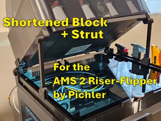 Xerses Remix - Short Block+Strut for AMS Flipper