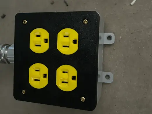 Duplex Receptacle Cover for Scepter FS-2-20