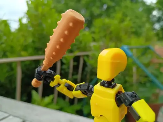 Dummy 13 - Spiked Bat Weapon