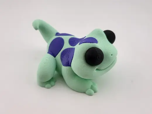 Kawaii Gecko Lizard Cute 3D Printable Animal Toy