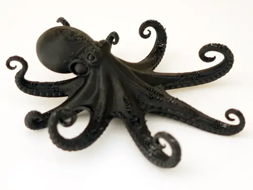 Octopus Figurine – Detailed Marine Animal Model
