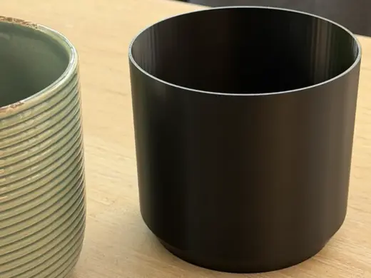 Customizable liner for decorative planter pots
