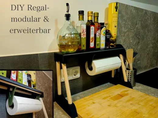 DIY Regal – modular & erweiterbar mit Stecksystem