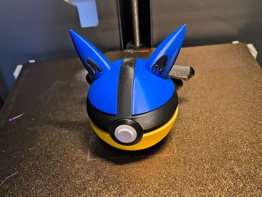 #0448 - Lucario Inspired Pokeball