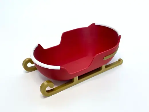 Santas Sleigh Bowl