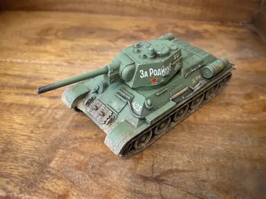 WW2 Tabletop Wargame - Soviet T-34 Tank