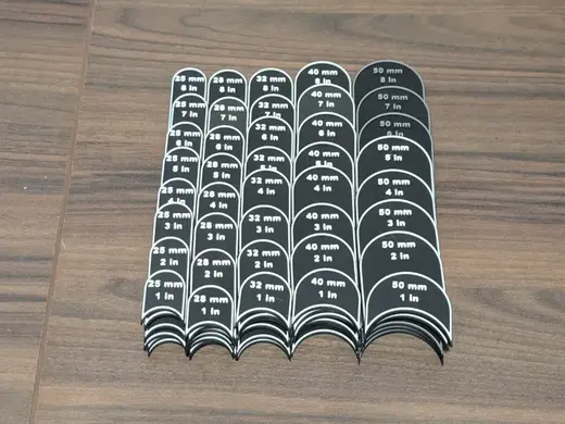 Kill Team Base Steppers - 25mm-50mm - 1" to 8"