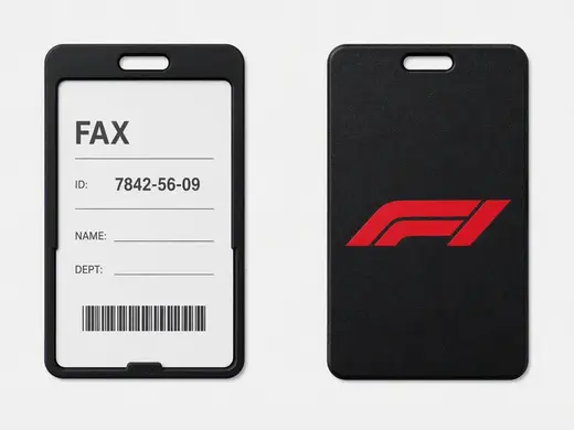 Formula 1 ID-Badge Holder | AMS Multicolor