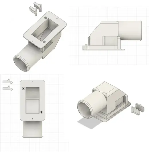Remodel Box for Cable Passthrough