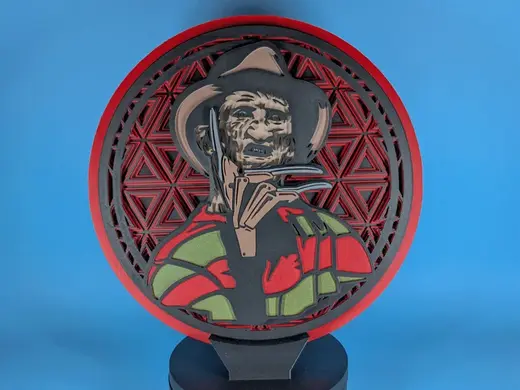 Nightmare on Elm Street - Freddy Mosaic