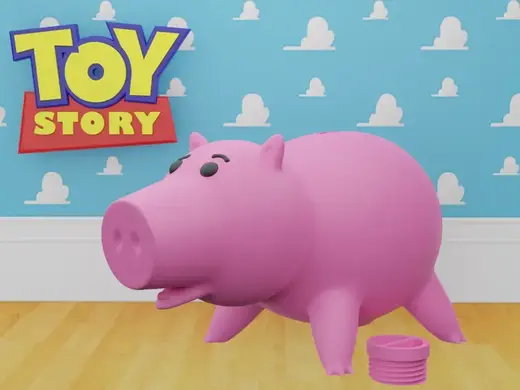 Hamm from Toy Story - Piggy Bank