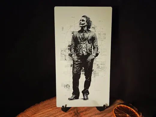 The Joker - hueforge 110x200mm