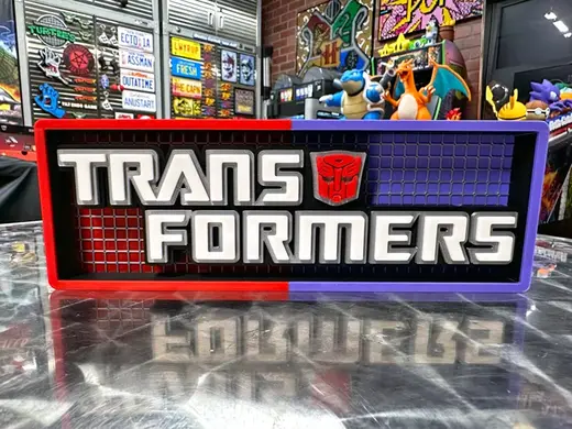 Transformers / Cinema Room Sign