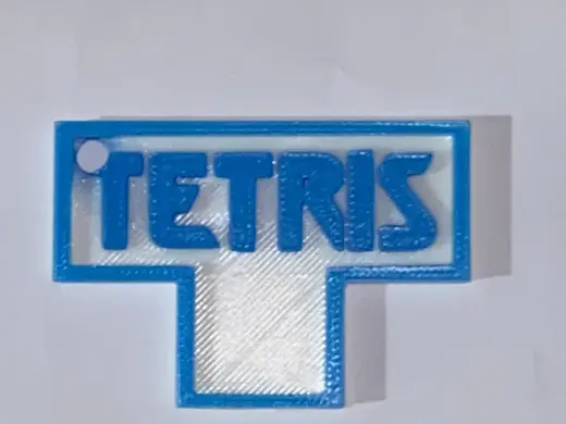 Tetris Keychain