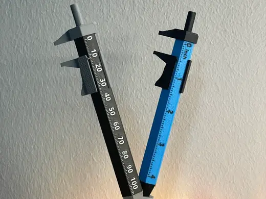 Engineer’s Pen (Click Pen+Caliper)