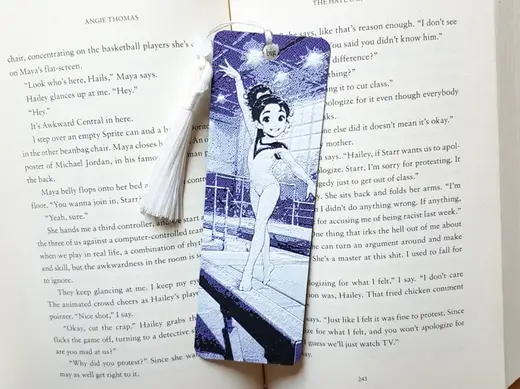Bookmark, Gymnast, Girl