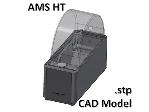 Bambu AMS HT CAD Model (.stp file)