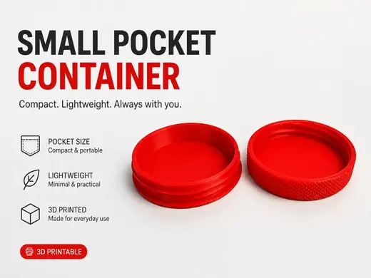 Small Pocket Container